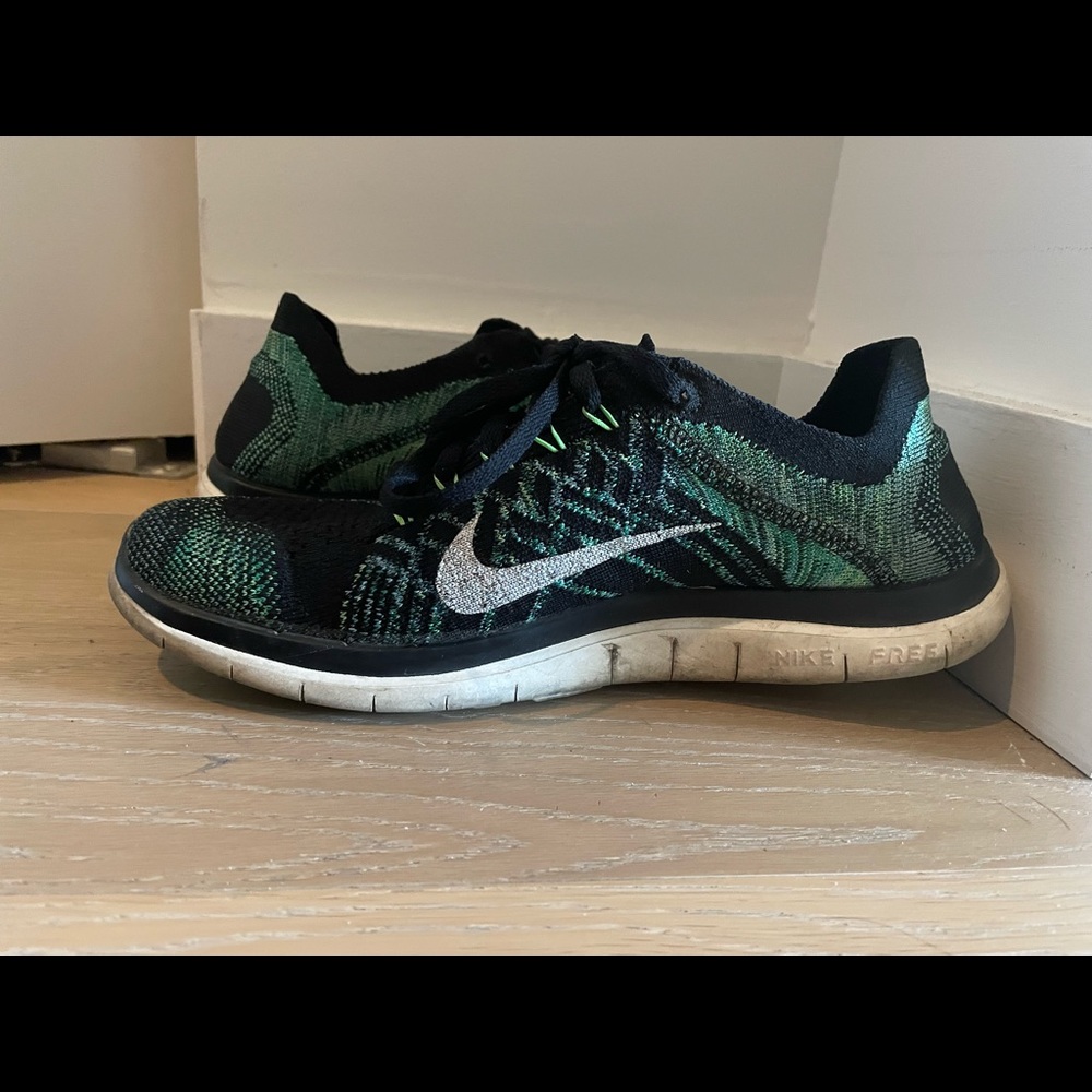 Nike Free 4.0 Flyknit Running Shoes Size 8